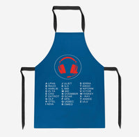 Thumbnail for Aviation Alphabet 3 Designed Kitchen Aprons