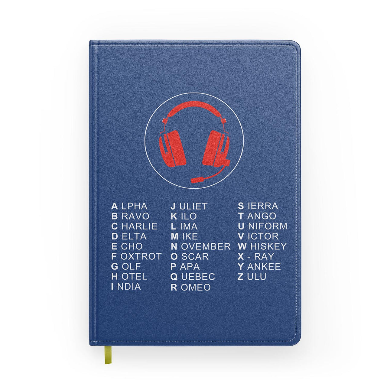 Aviation Alphabet 3 Designed Notebooks