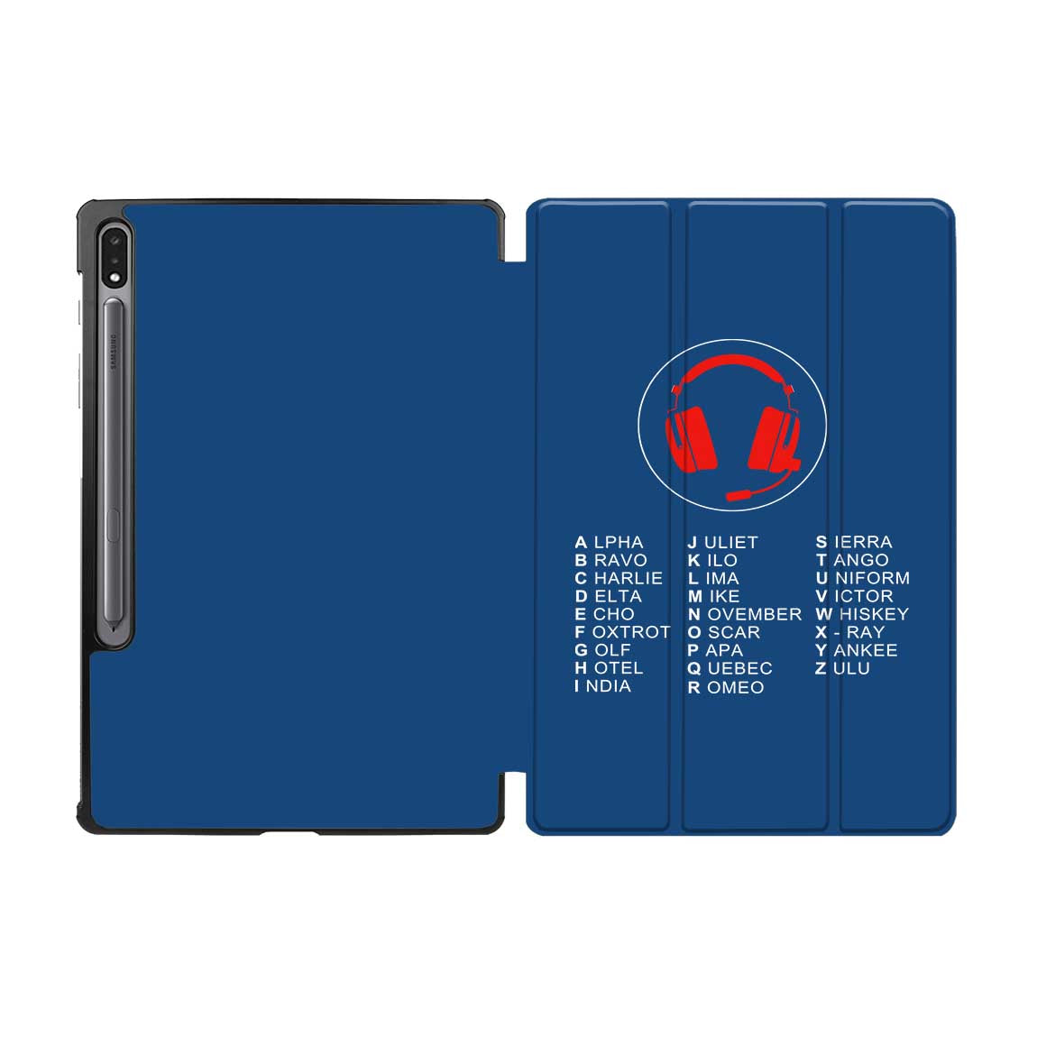 Aviation Alphabet 3 Designed Samsung Tablet Cases