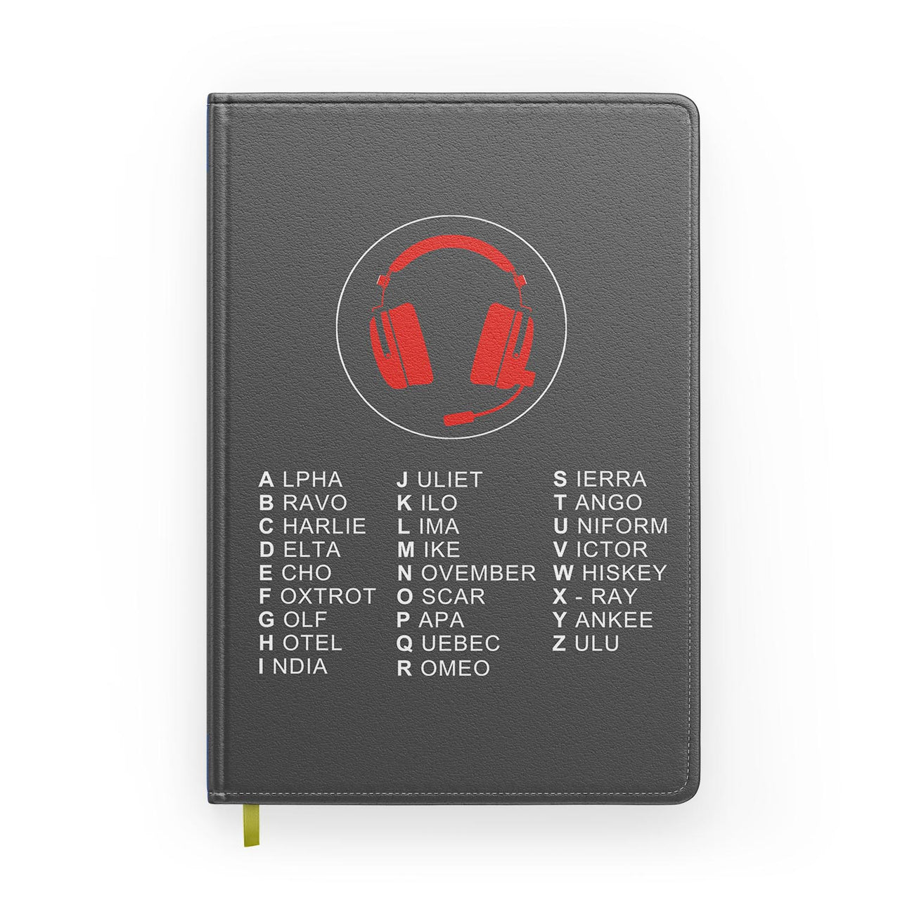 Aviation Alphabet 3 Designed Notebooks