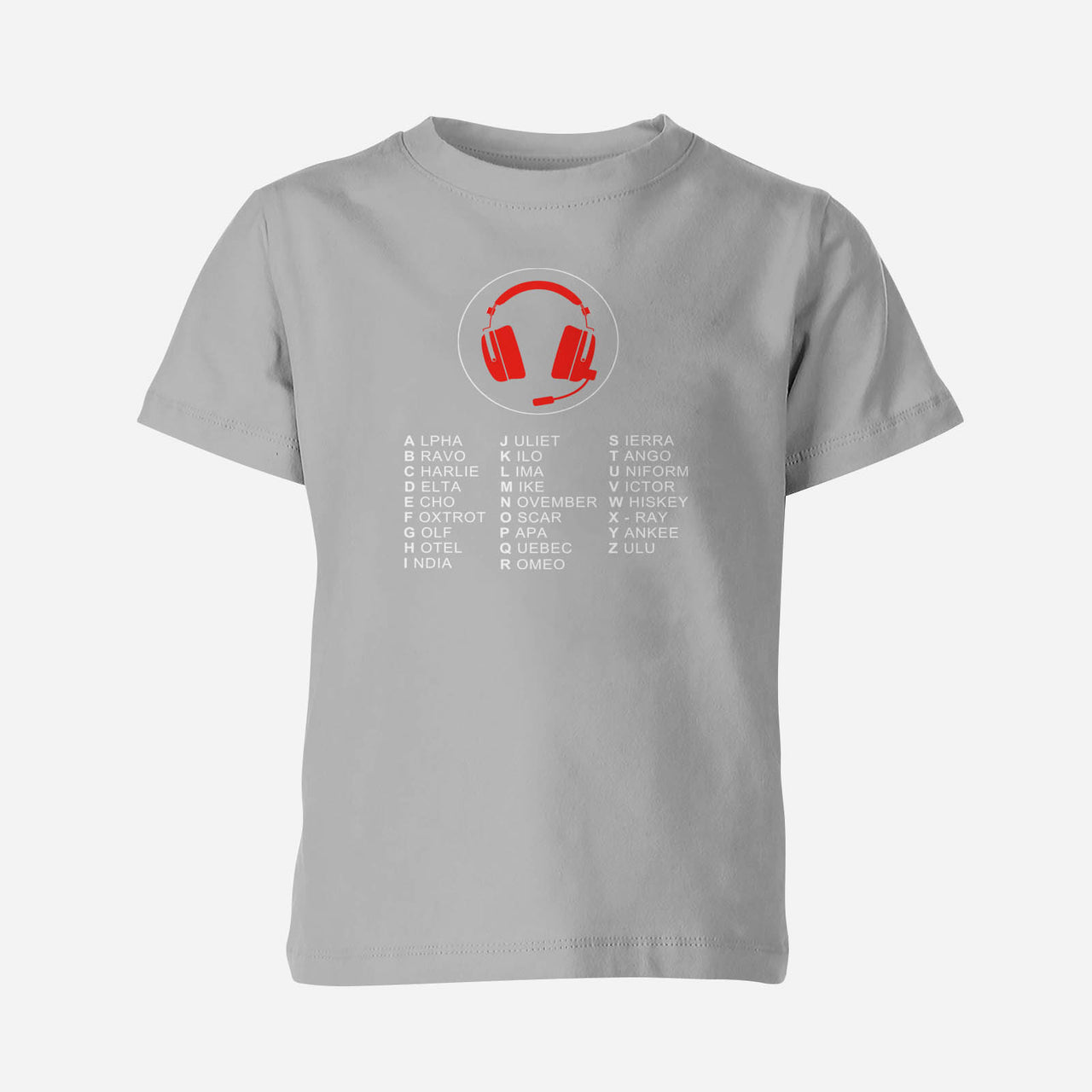 Aviation Alphabet 3 Designed Children T-Shirts