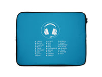 Thumbnail for Aviation Alphabet 3 Designed Laptop & Tablet Cases