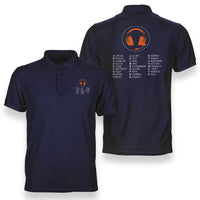 Thumbnail for Aviation Alphabet 3 Designed Double Side Polo T-Shirts