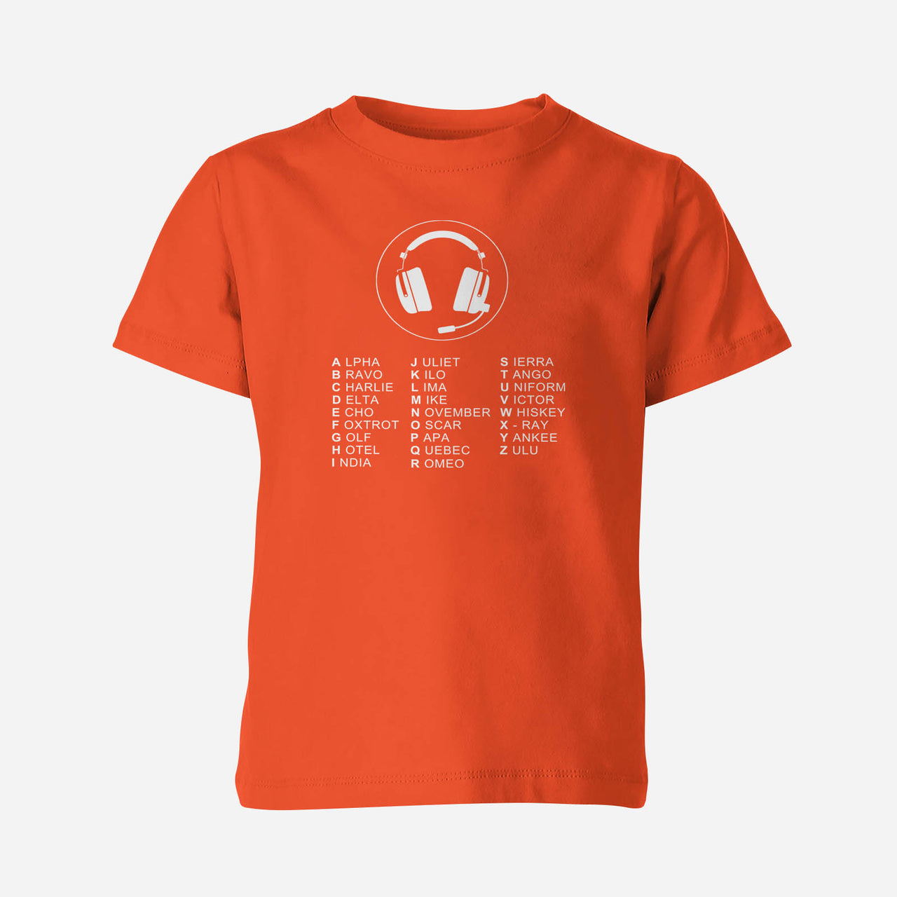 Aviation Alphabet 3 Designed Children T-Shirts