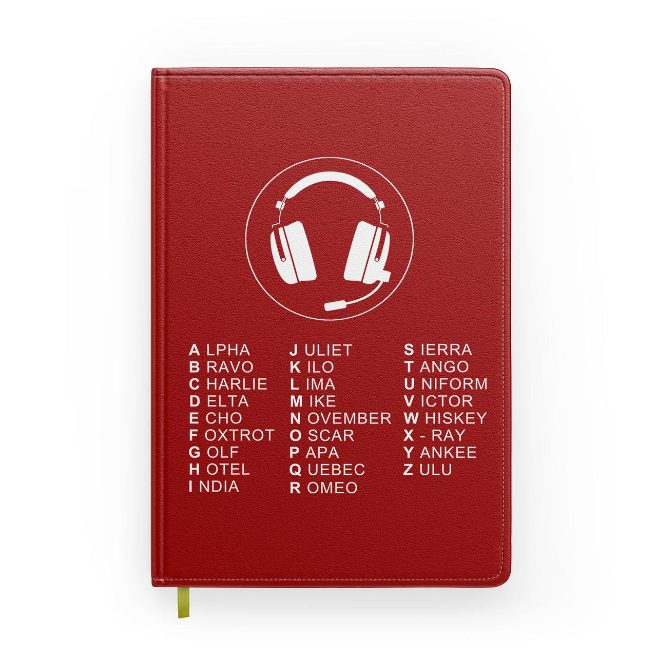 Aviation Alphabet 3 Designed Notebooks