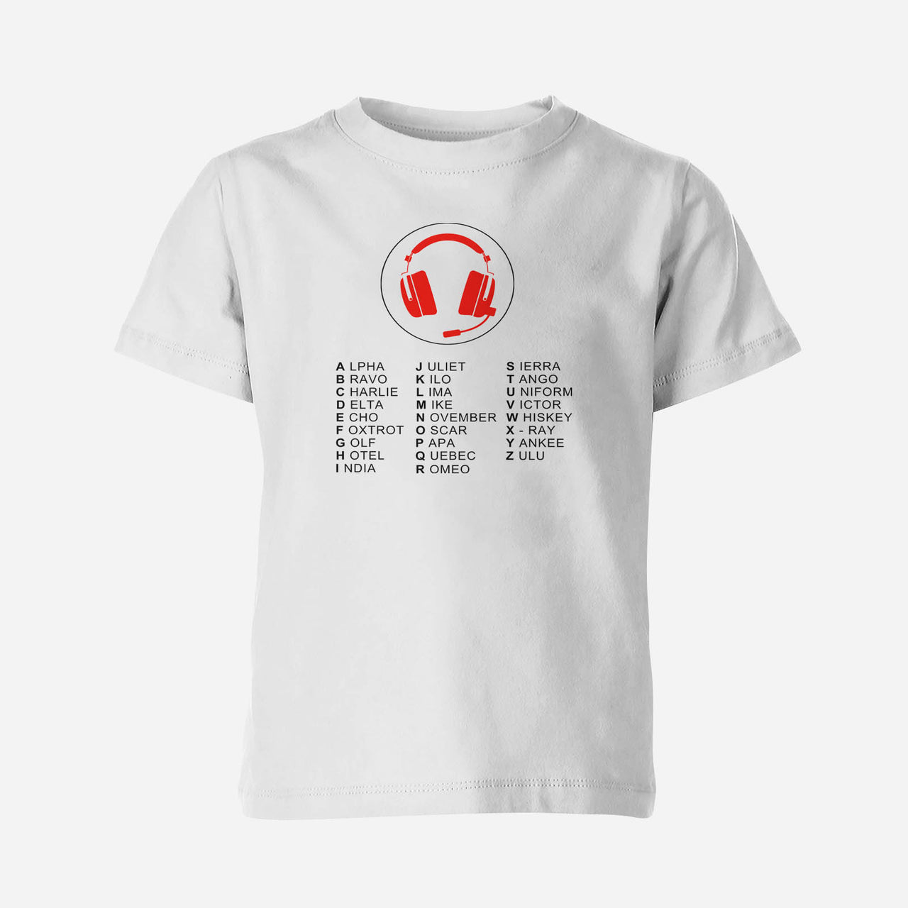 Aviation Alphabet 3 Designed Children T-Shirts