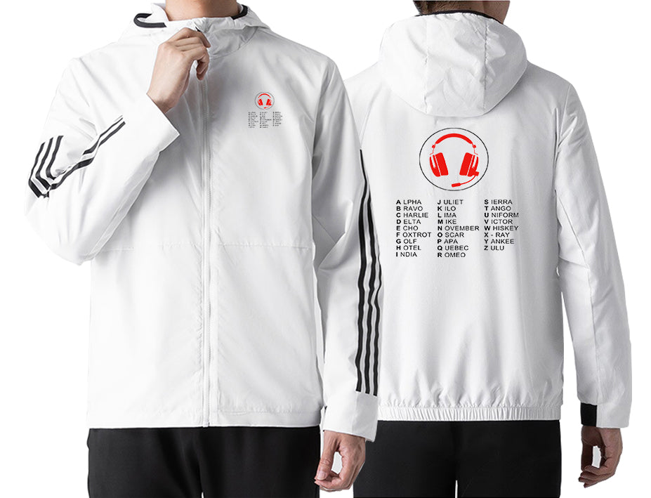 Aviation Alphabet 3 Designed Sport Style Jackets
