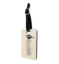 Thumbnail for Aviation Alphabet Designed Luggage Tag