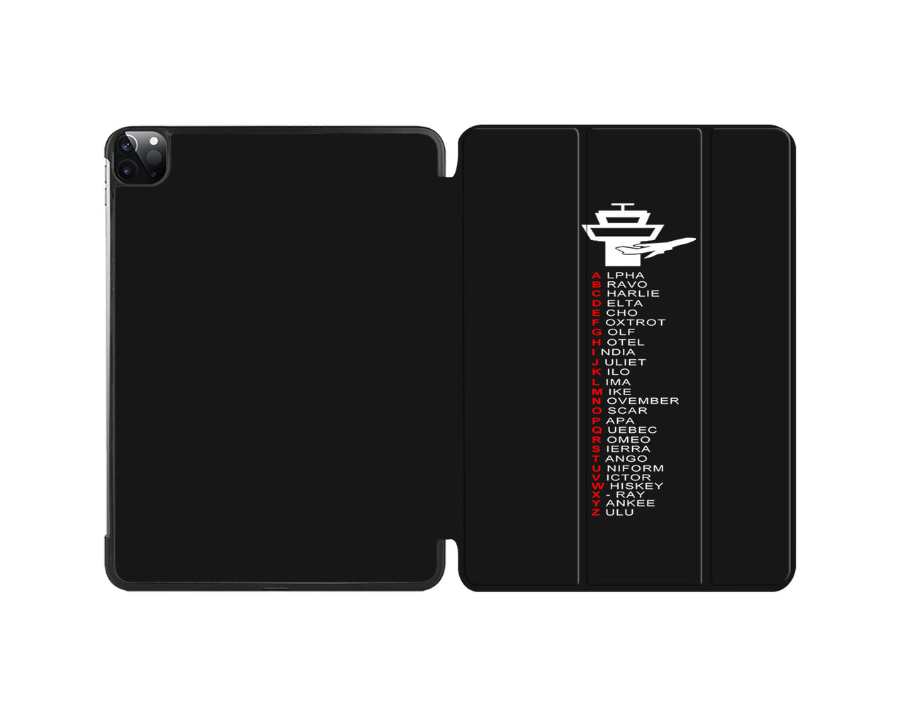 Aviation Alphabet Designed iPad Cases