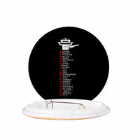 Thumbnail for Aviation Alphabet Designed Pins