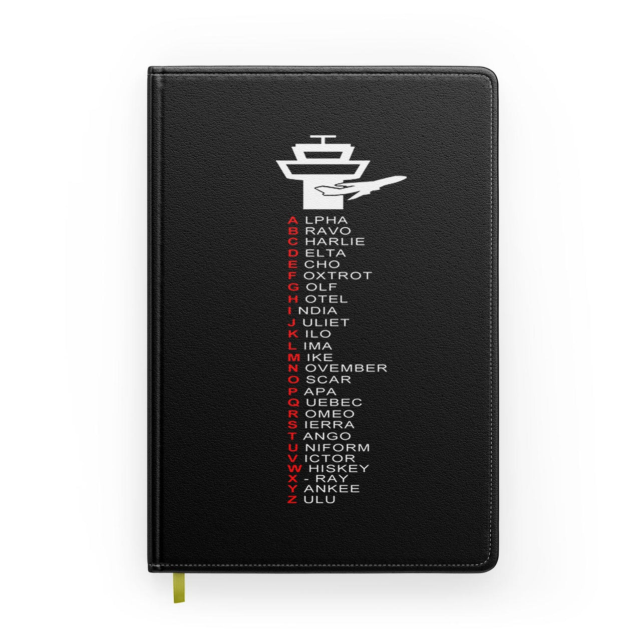 Aviation Alphabet Designed Notebooks