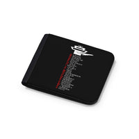 Thumbnail for Aviation Alphabet Designed Wallets