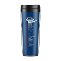 Thumbnail for Aviation Alphabet Designed Travel Mugs