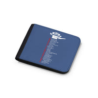 Thumbnail for Aviation Alphabet Designed Wallets
