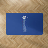 Thumbnail for Aviation Alphabet Designed Carpet & Floor Mats