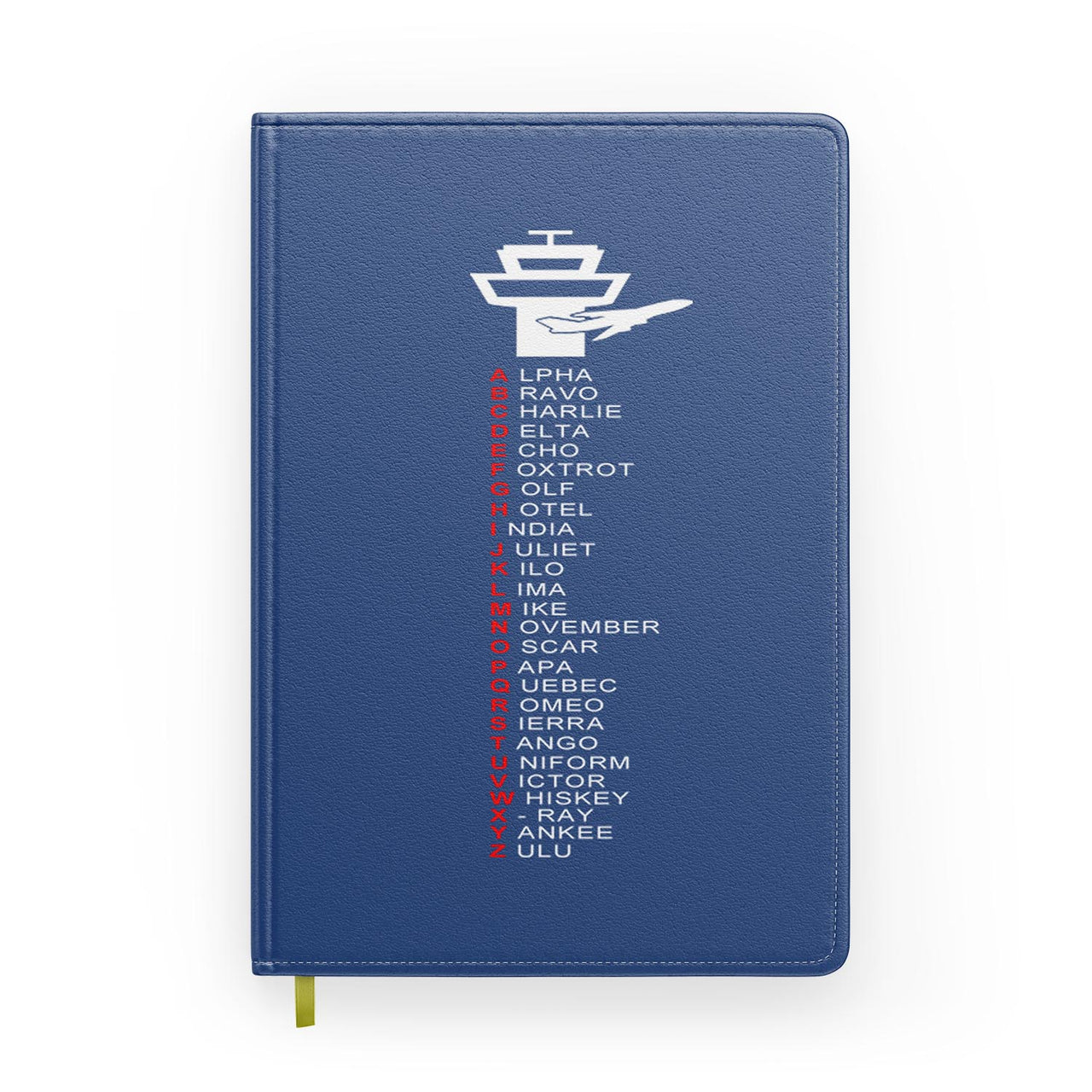 Aviation Alphabet Designed Notebooks