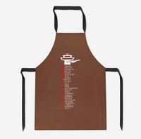 Thumbnail for Aviation Alphabet Designed Kitchen Aprons