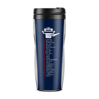Thumbnail for Aviation Alphabet Designed Travel Mugs