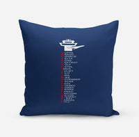 Thumbnail for Aviation Alphabet Designed Pillows