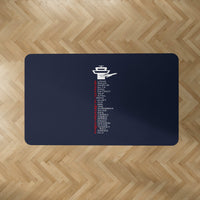 Thumbnail for Aviation Alphabet Designed Carpet & Floor Mats