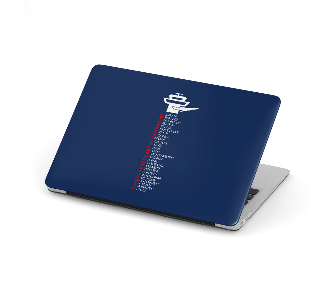 Aviation Alphabet Designed Macbook Cases