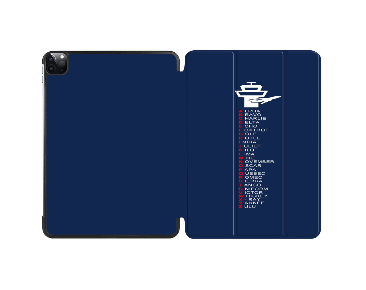 Aviation Alphabet Designed iPad Cases