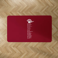 Thumbnail for Aviation Alphabet Designed Carpet & Floor Mats