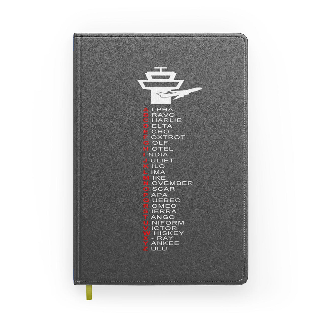 Aviation Alphabet Designed Notebooks