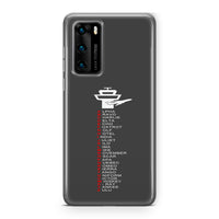 Thumbnail for Aviation Alphabet Designed Huawei Cases