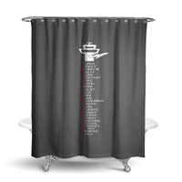 Thumbnail for Aviation Alphabet Designed Shower Curtains