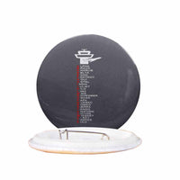 Thumbnail for Aviation Alphabet Designed Pins