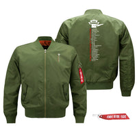 Thumbnail for Aviation Alphabet Designed Pilot Jackets (Customizable)