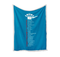 Thumbnail for Aviation Alphabet Designed Bed Blankets & Covers