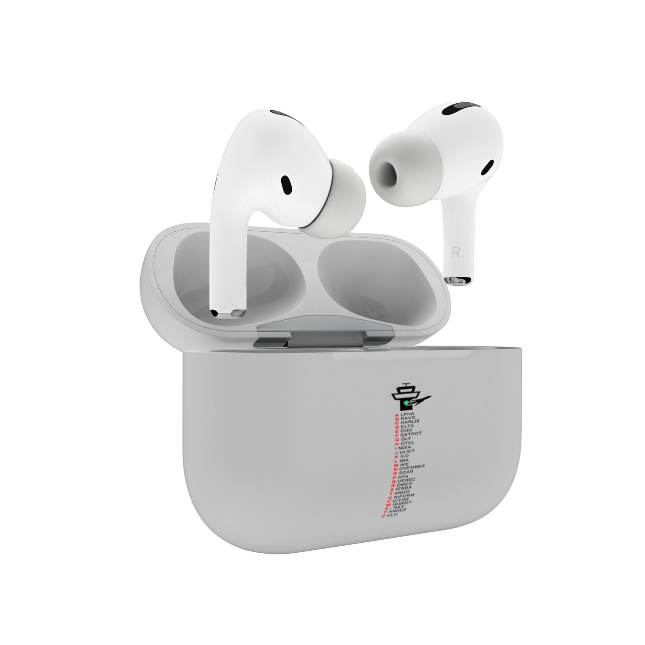 Aviation Alphabet Designed AirPods "Pro" Cases