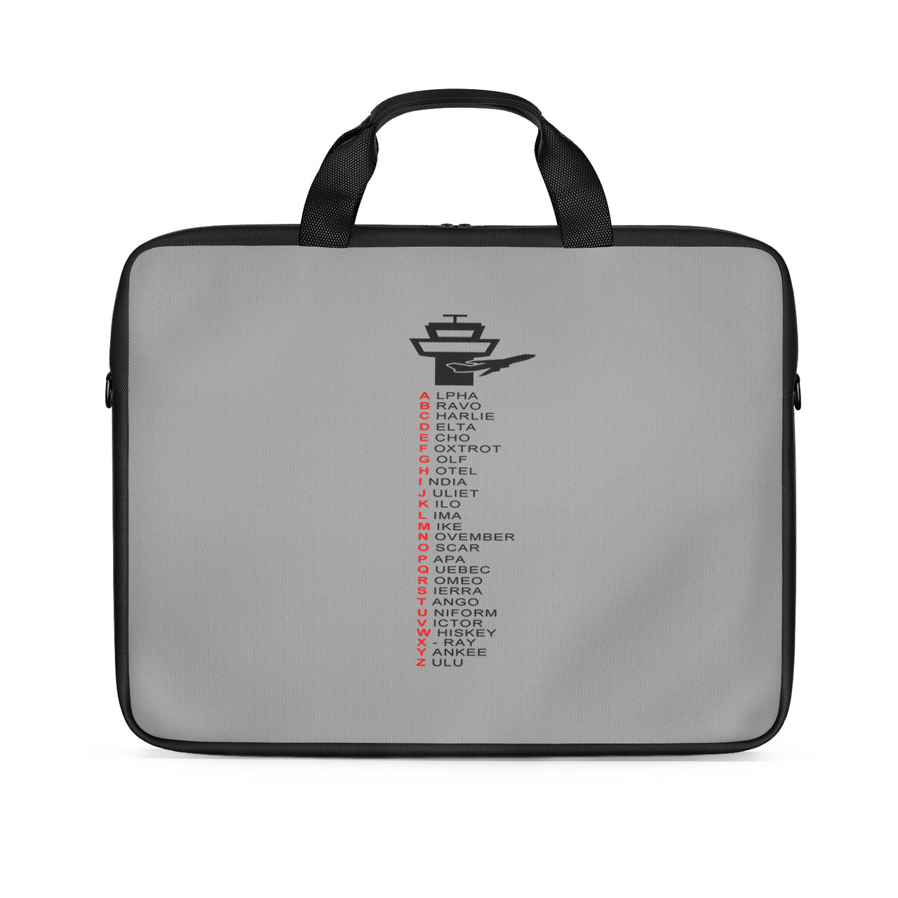 Aviation Alphabet Designed Laptop & Tablet Bags