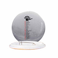 Thumbnail for Aviation Alphabet Designed Pins