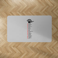 Thumbnail for Aviation Alphabet Designed Carpet & Floor Mats