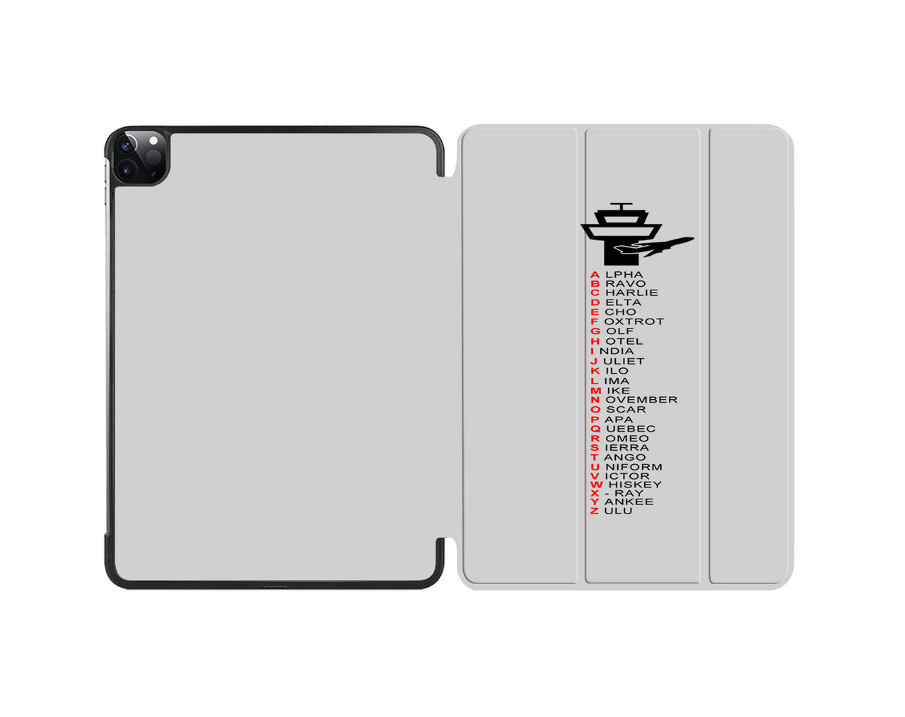 Aviation Alphabet Designed iPad Cases