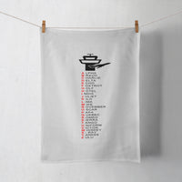 Thumbnail for Aviation Alphabet Designed Towels