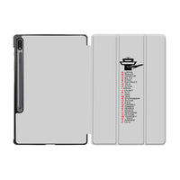Thumbnail for Aviation Alphabet Designed Samsung Tablet Cases