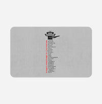 Thumbnail for Aviation Alphabet Designed Bath Mats