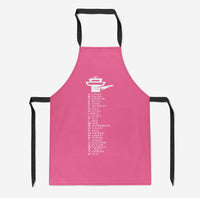 Thumbnail for Aviation Alphabet Designed Kitchen Aprons