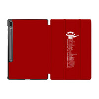 Thumbnail for Aviation Alphabet Designed Samsung Tablet Cases