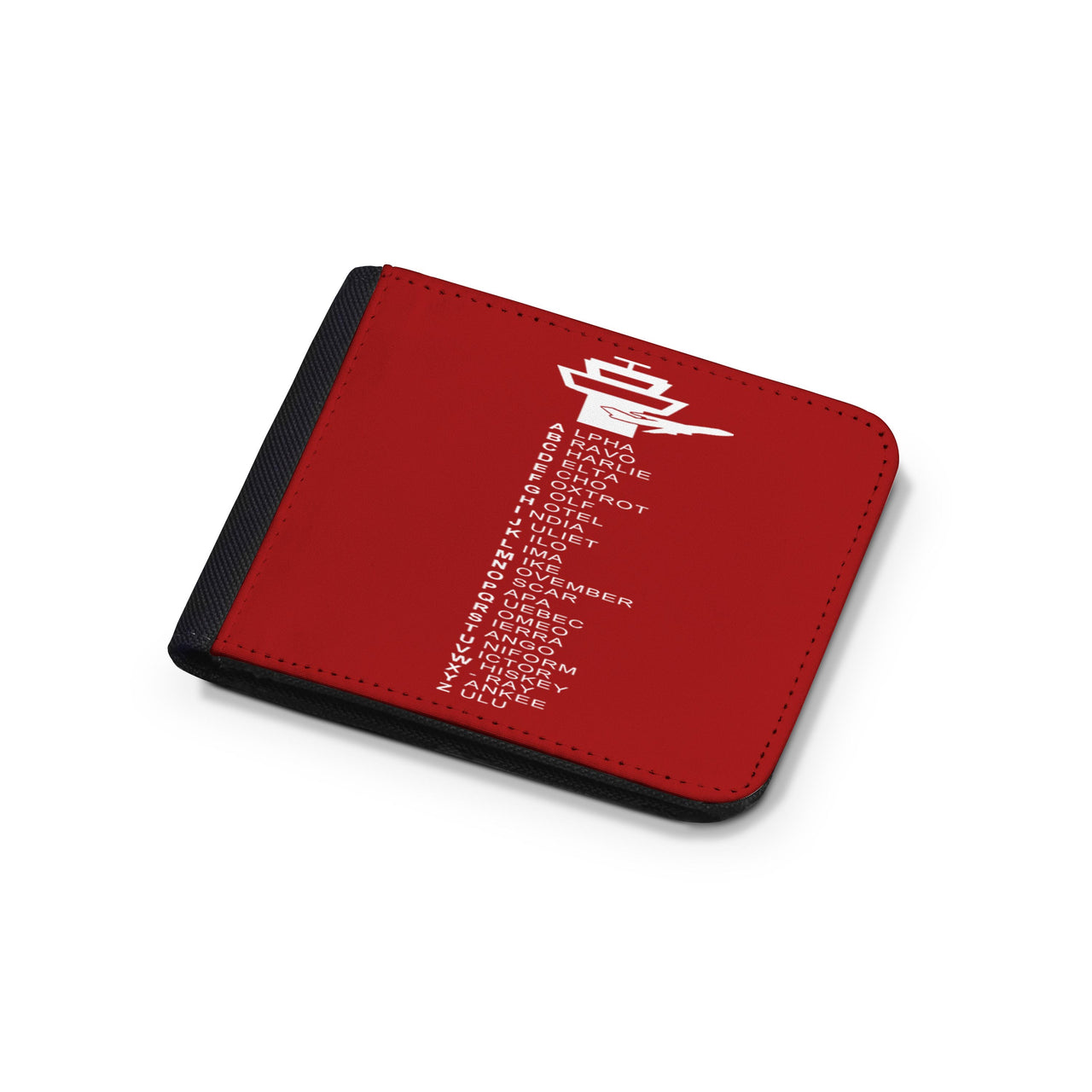 Aviation Alphabet Designed Wallets