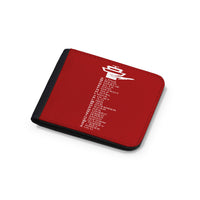 Thumbnail for Aviation Alphabet Designed Wallets