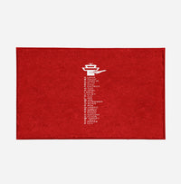 Thumbnail for Aviation Alphabet Designed Door Mats