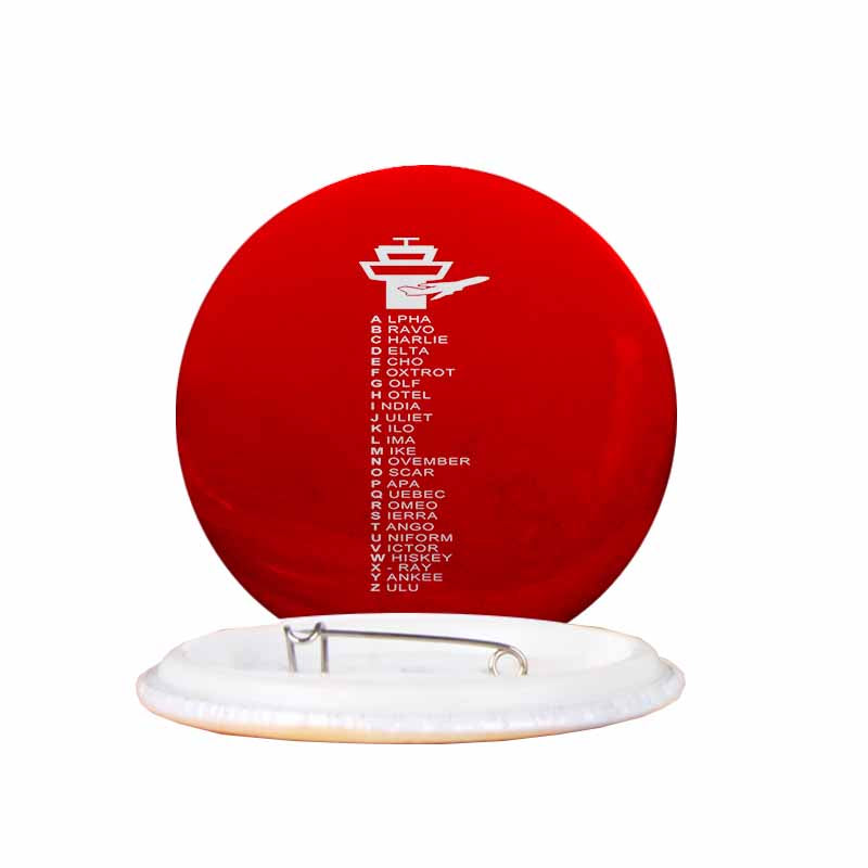 Aviation Alphabet Designed Pins