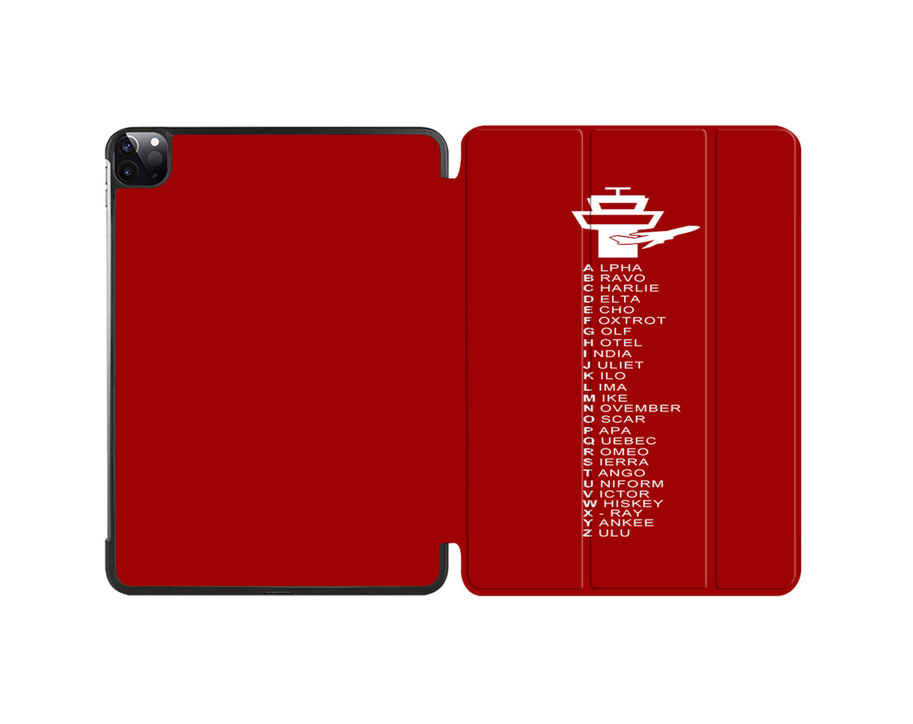 Aviation Alphabet Designed iPad Cases