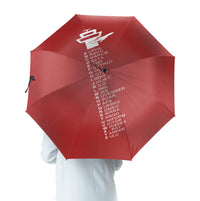 Thumbnail for Aviation Alphabet Designed Umbrella
