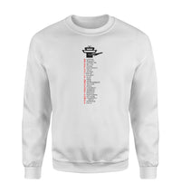 Thumbnail for Aviation Alphabet Designed Sweatshirts